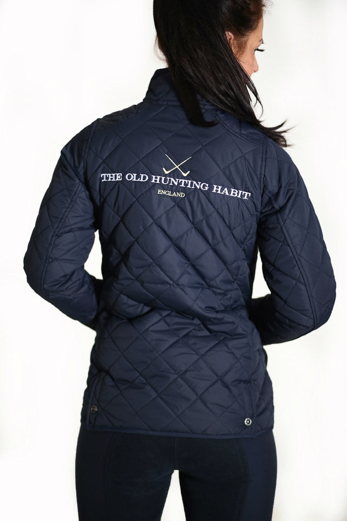 Quilted best sale shooting jacket